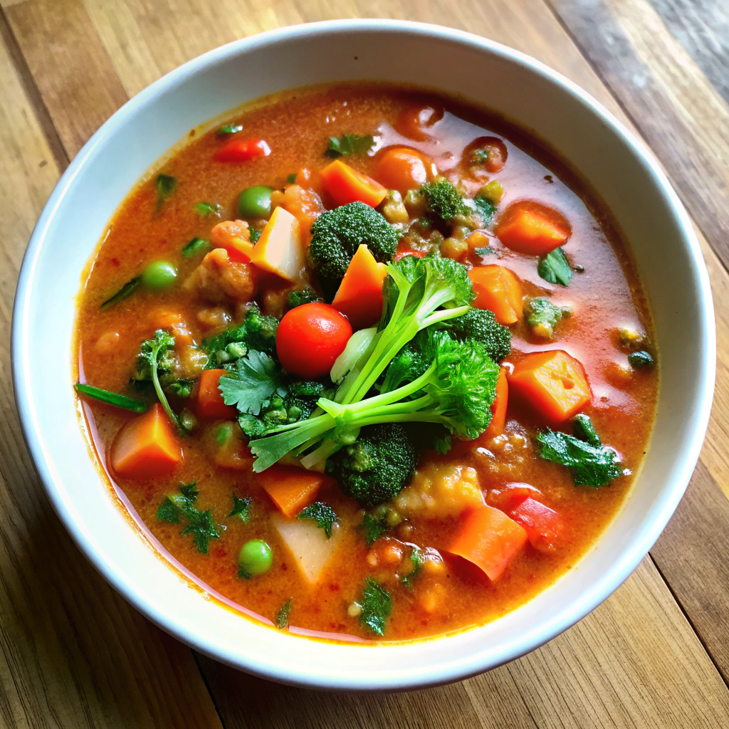 10-Minute Veggie Soup