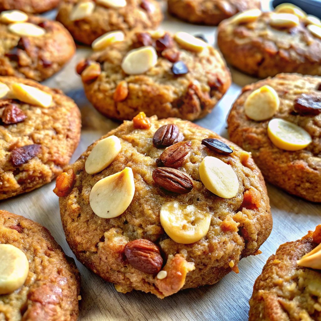 Almond Banana Breakfast Cookies
