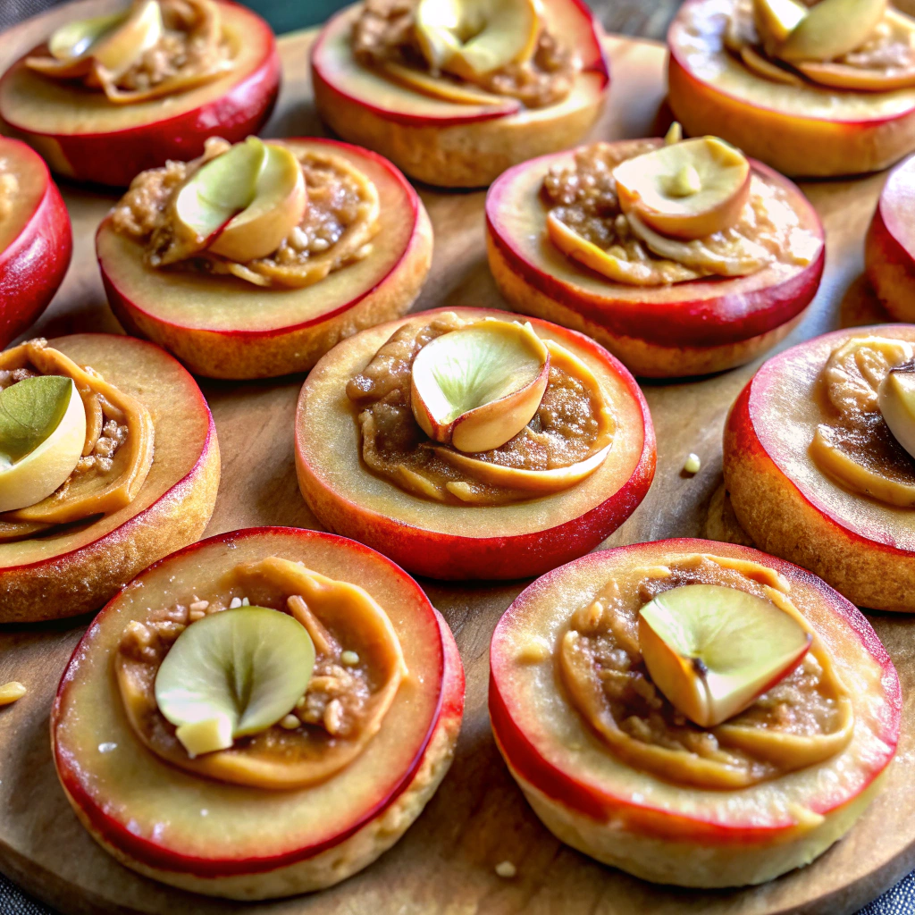 Almond Butter Apple Slices