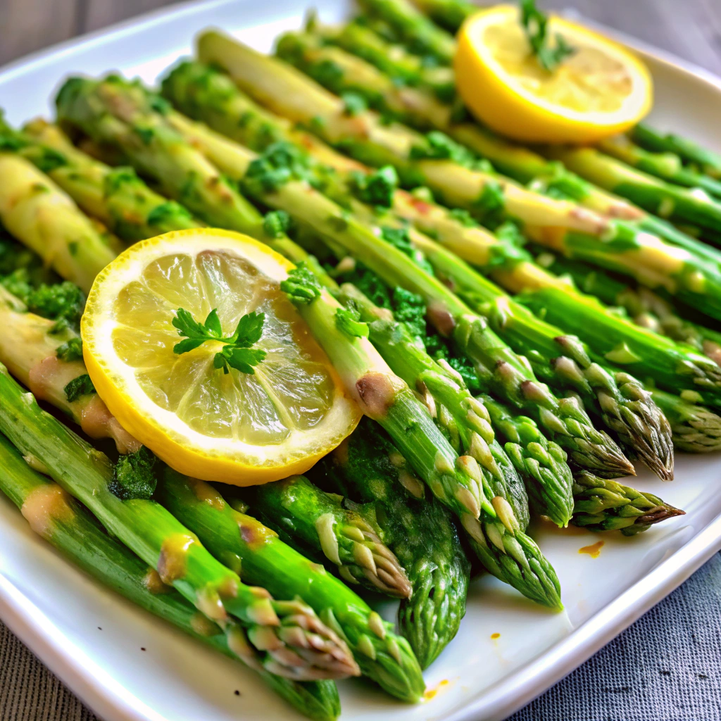 Asparagus with Lemon Vinaigrette