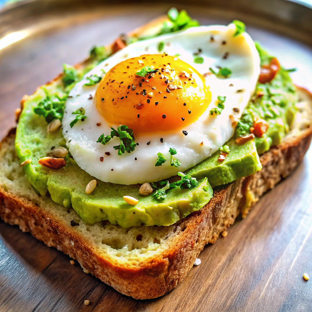 Avocado Egg Toast