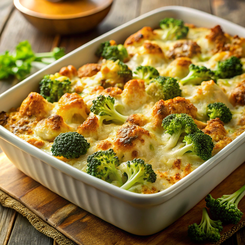 Broccoli Cauliflower Casserole