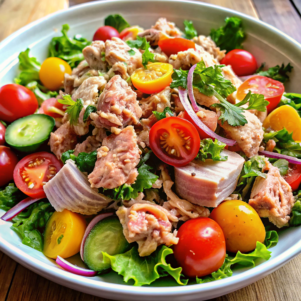 Canned Salmon Salad