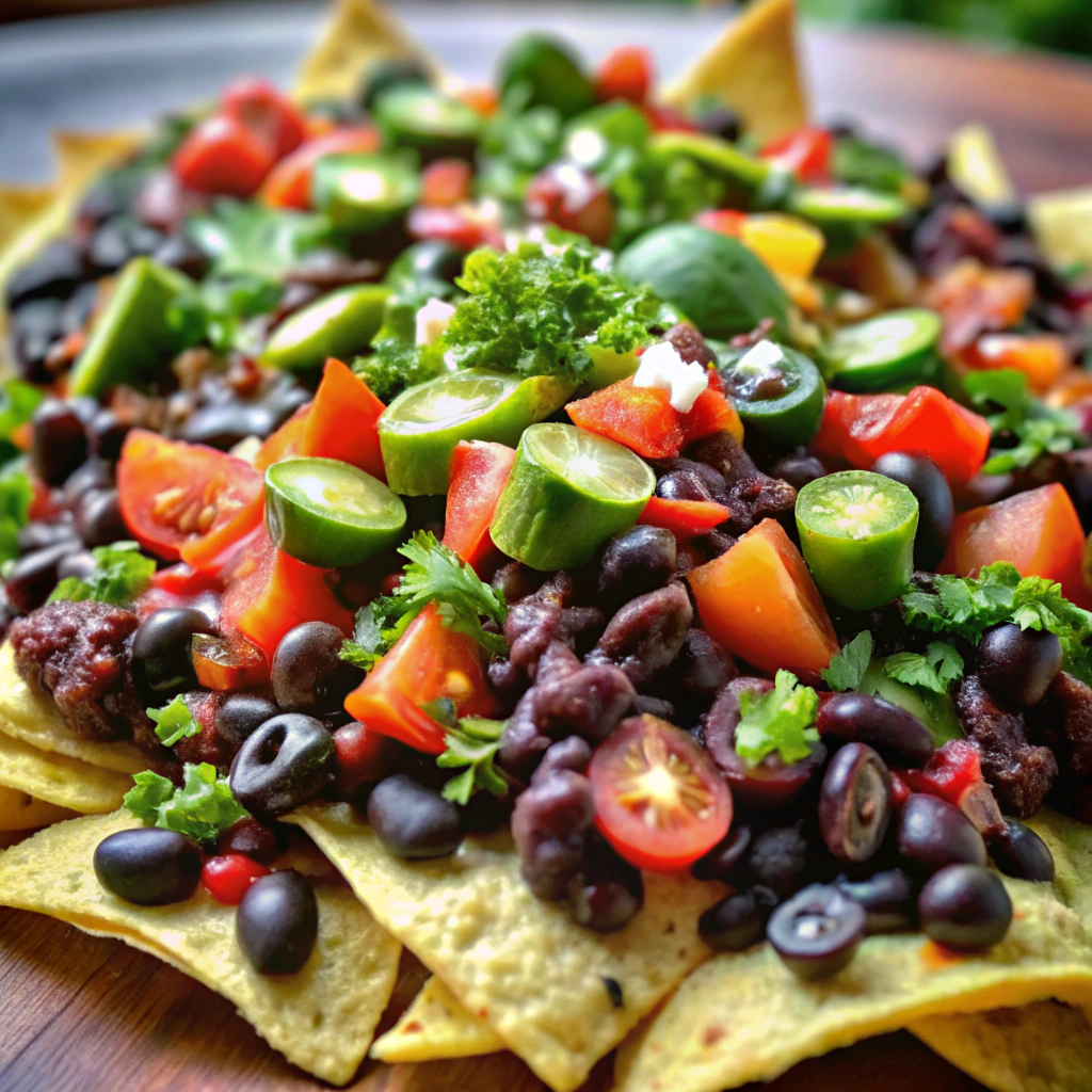 Fast Black Bean Nachos