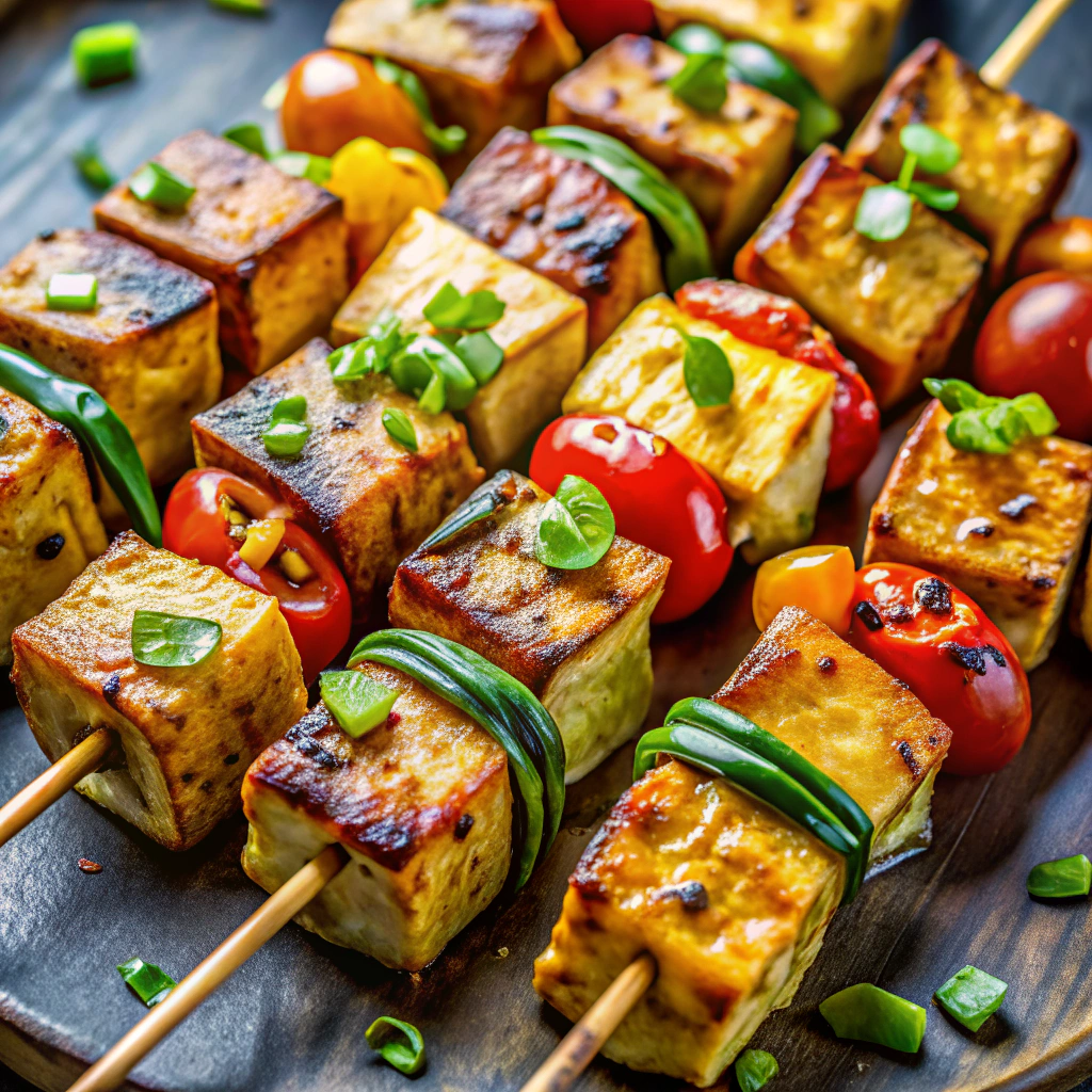 Grilled Tofu Skewers