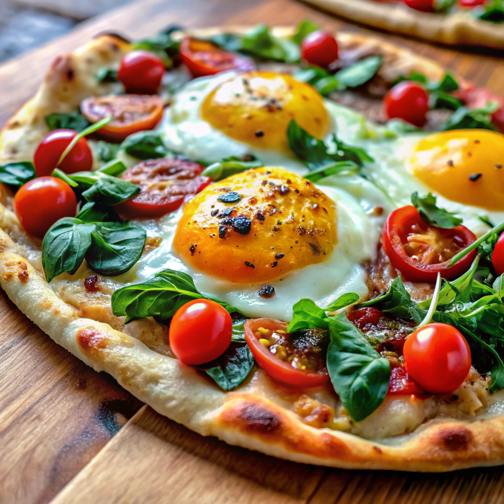 Healthy Breakfast Flatbread