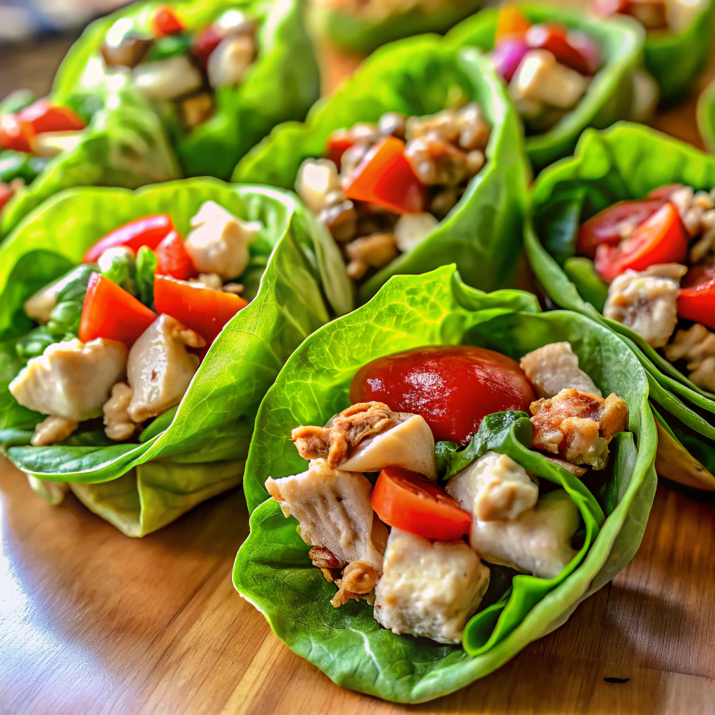 Lettuce Turkey Wraps