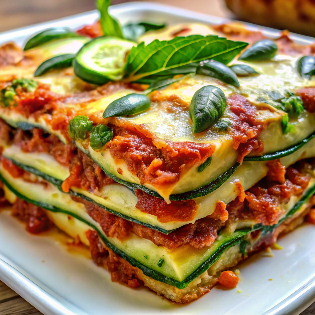 Low-Cal Zucchini Lasagna