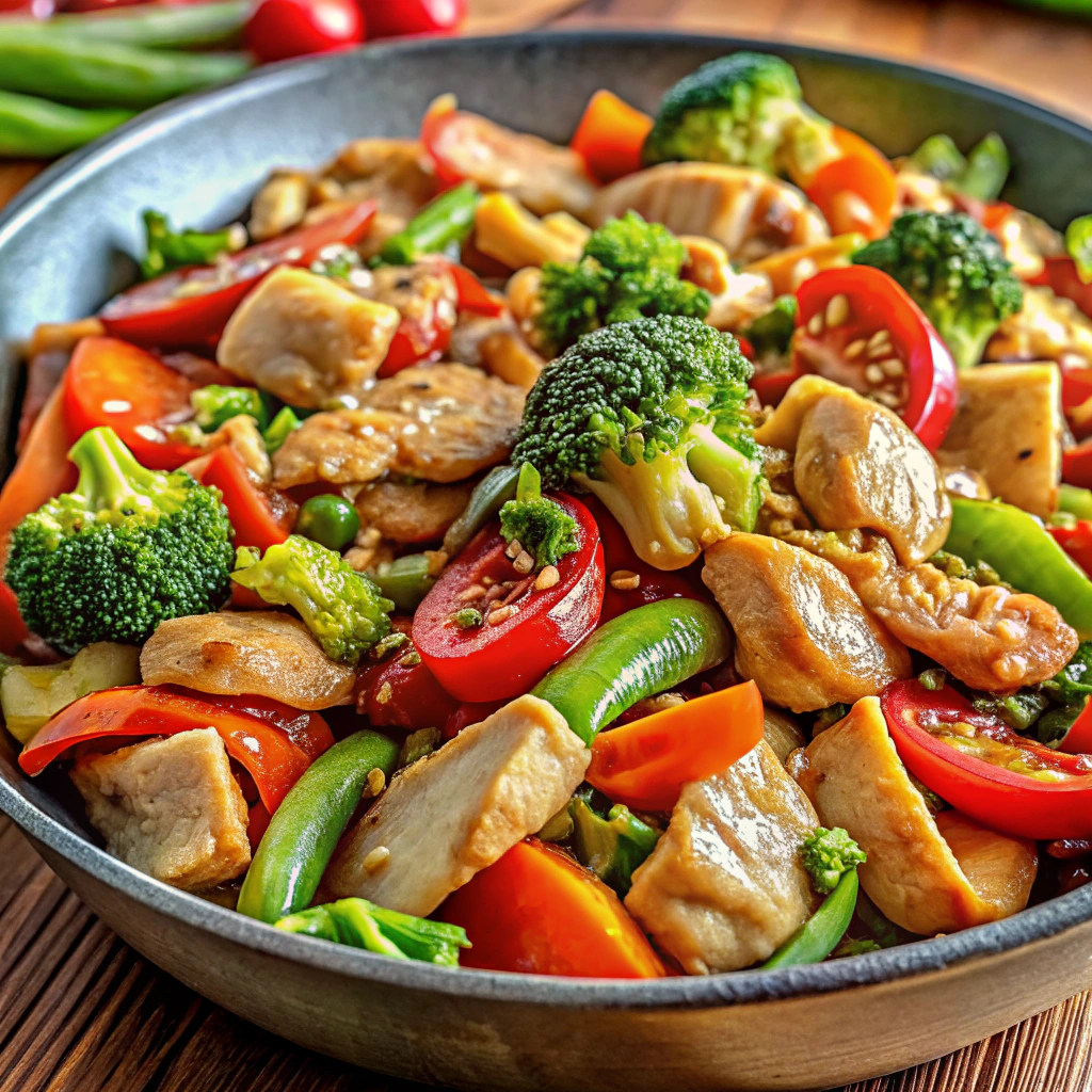 Low-Calorie Chicken Stir-Fry