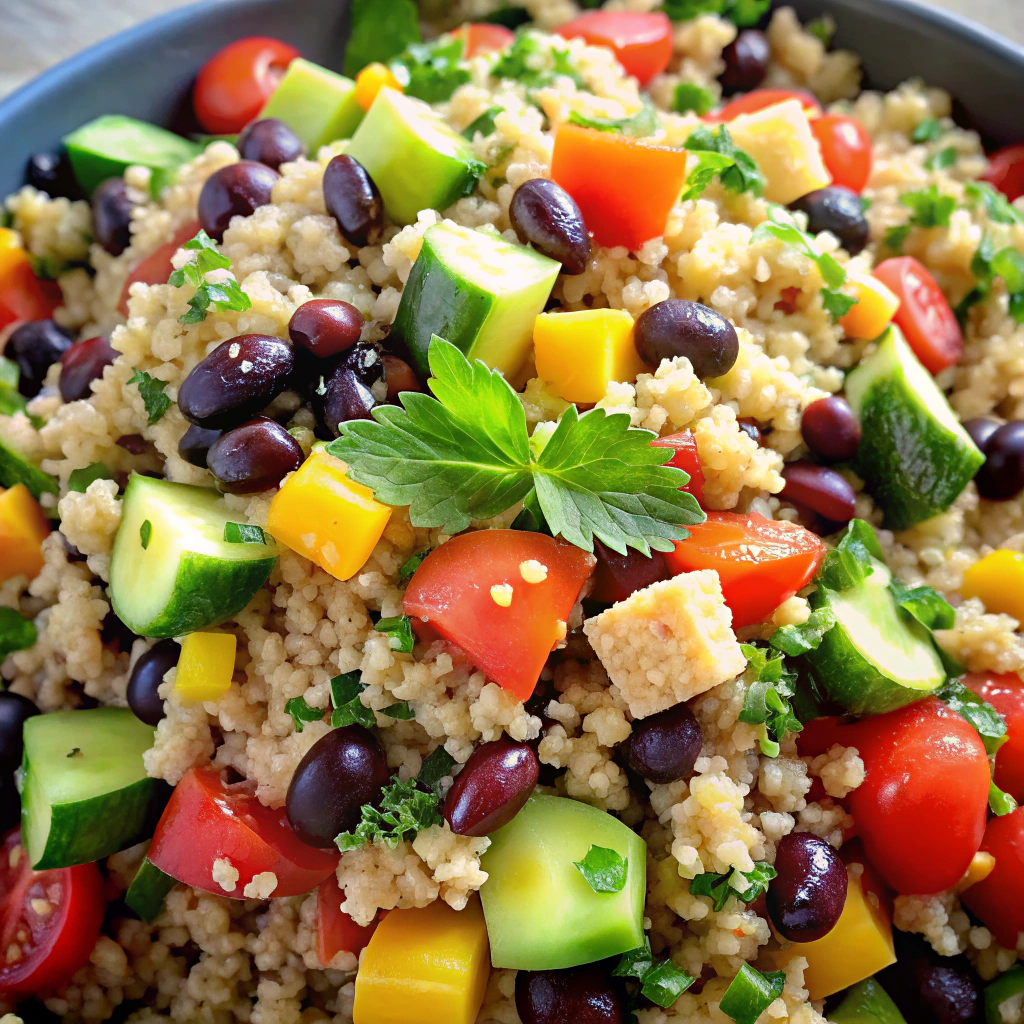 Mexican Quinoa Salad with Black Beans
