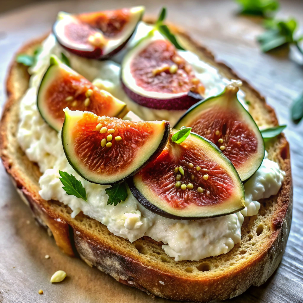 Ricotta & Fig Toast