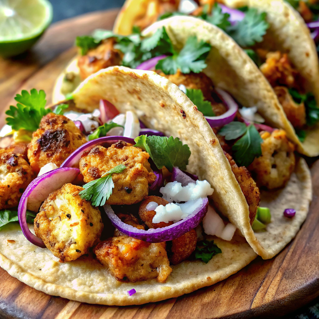 Roasted Cauliflower Tacos