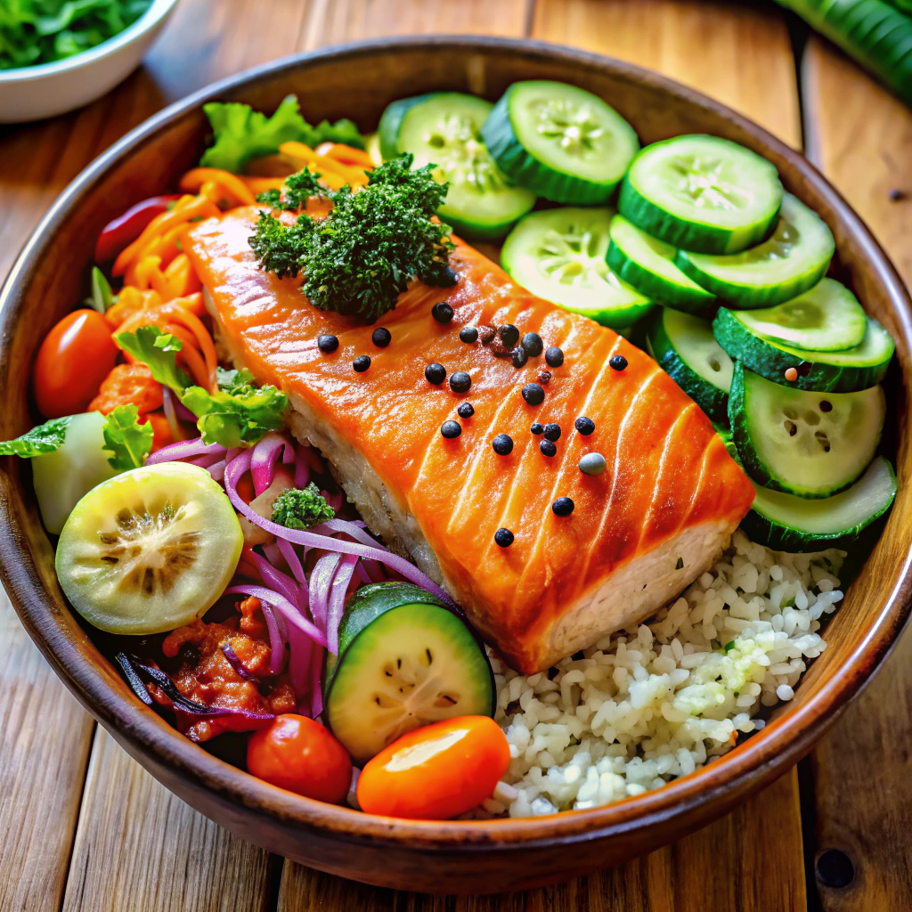 Salmon Buddha Bowl