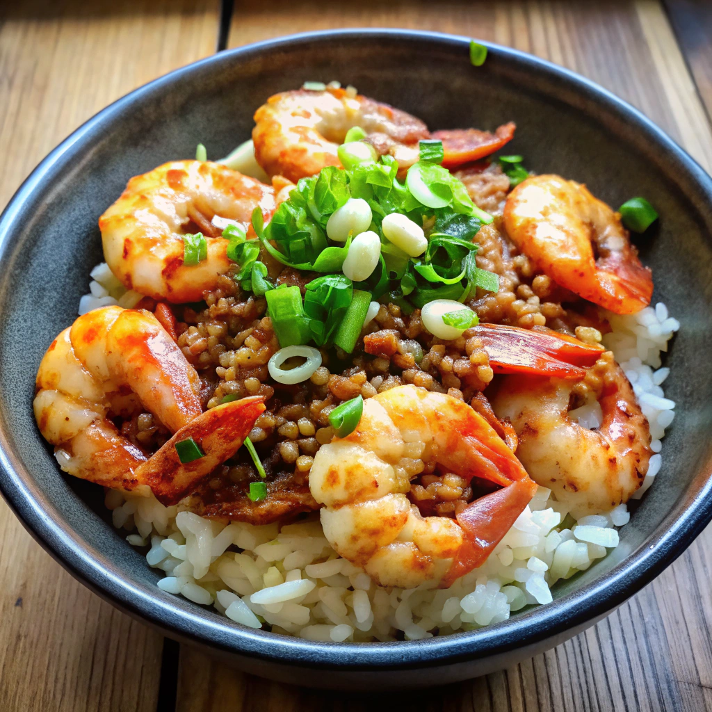 Shrimp Bulgogi Rice Bowl