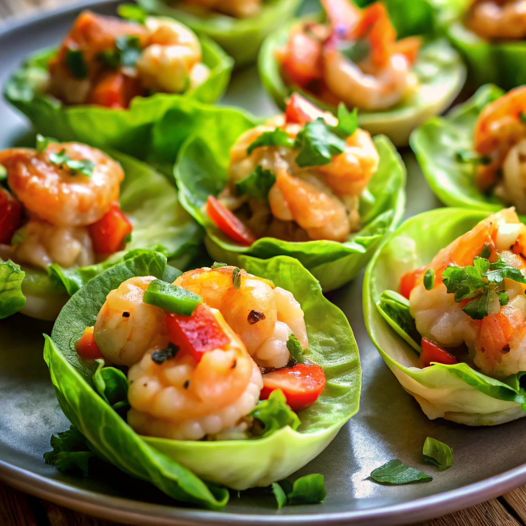 Shrimp Lettuce Cups