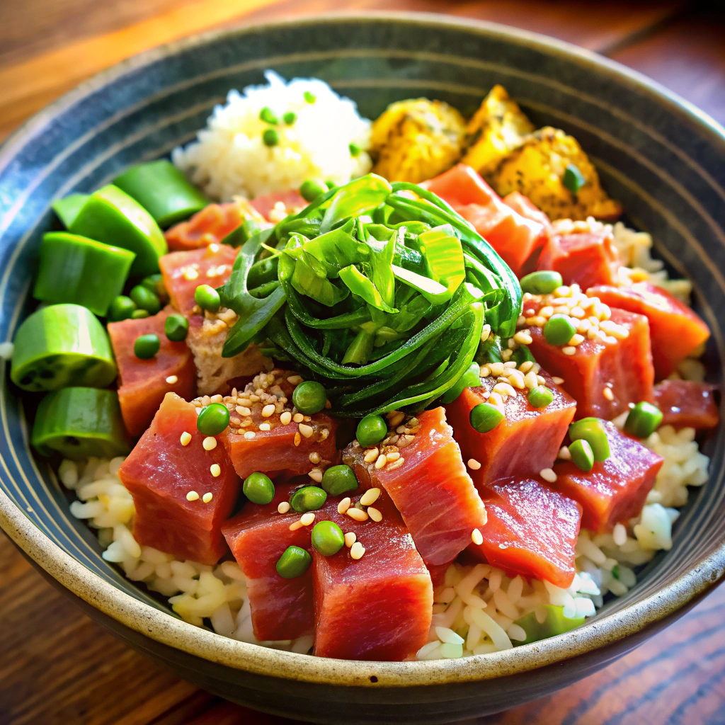 Spicy Tuna Rice Bowl