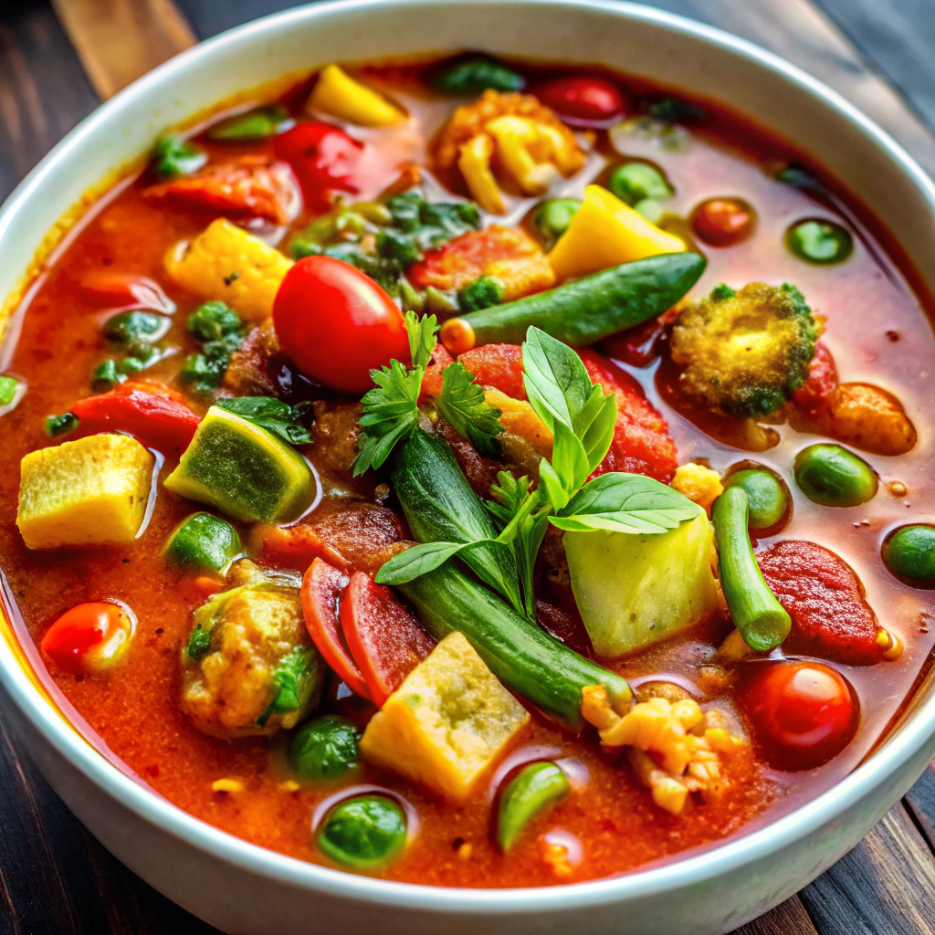 Spicy Veggie Soup