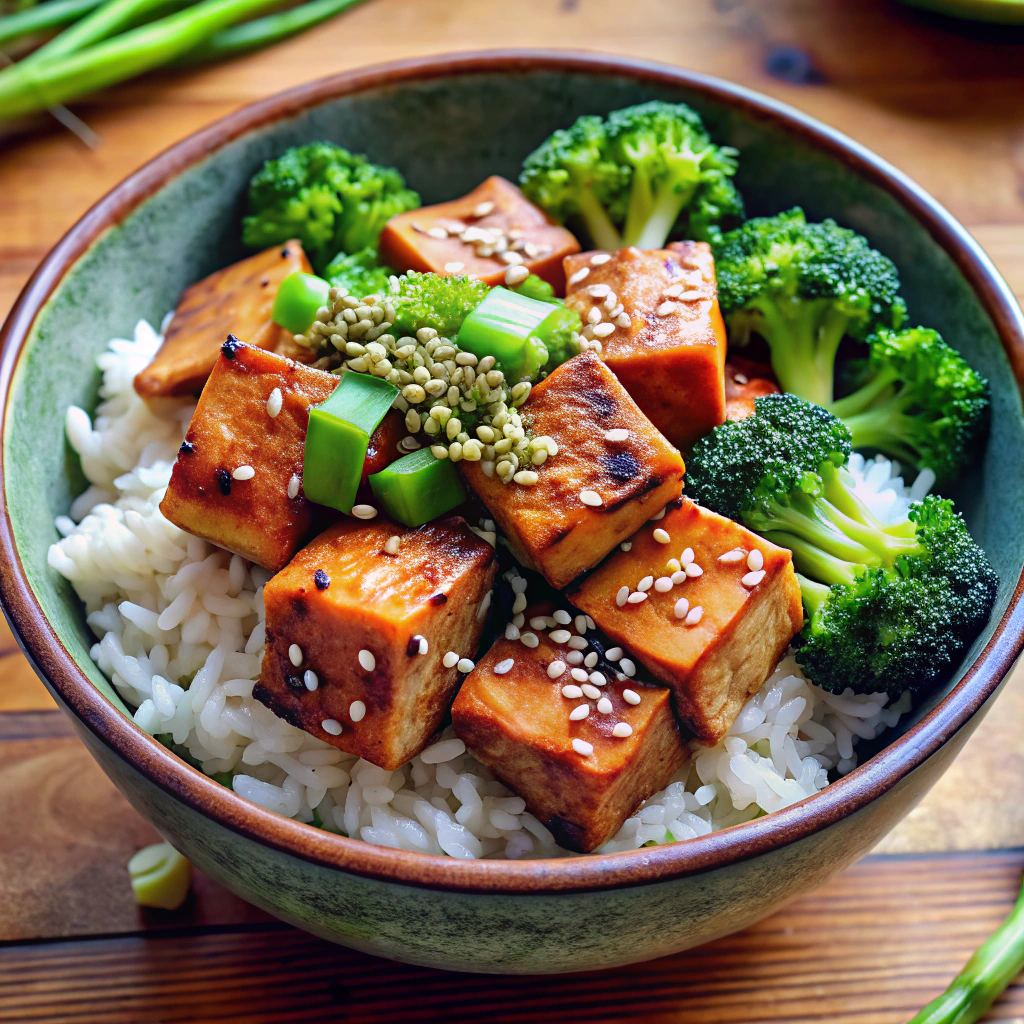 Teriyaki Tofu Bowl