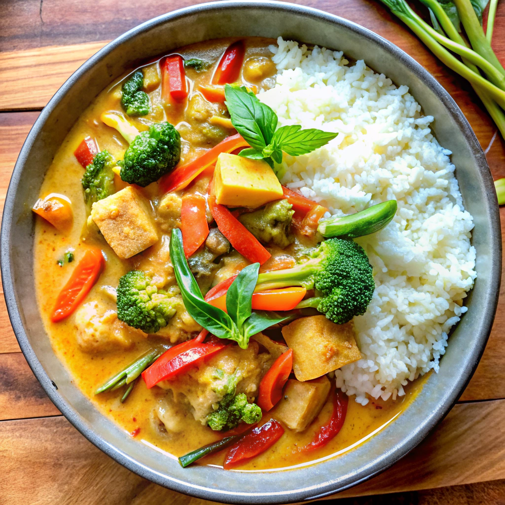 Thai Coconut Curry with Veggies