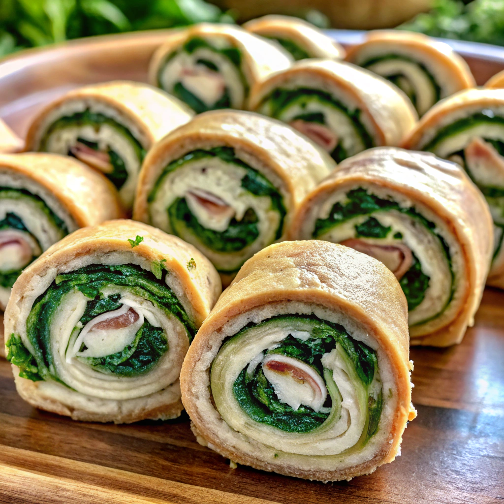 Turkey Spinach Roll-Ups