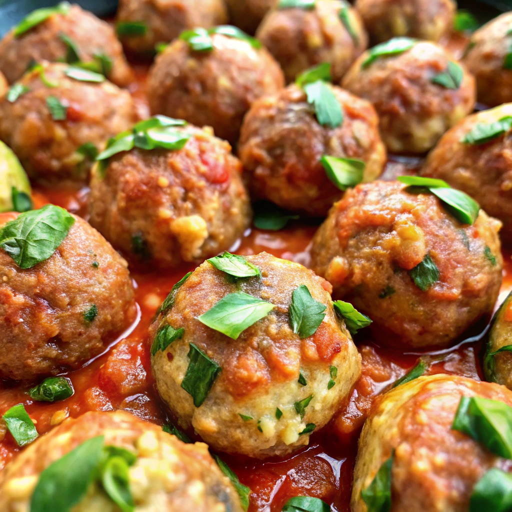 Turkey Zucchini Meatballs