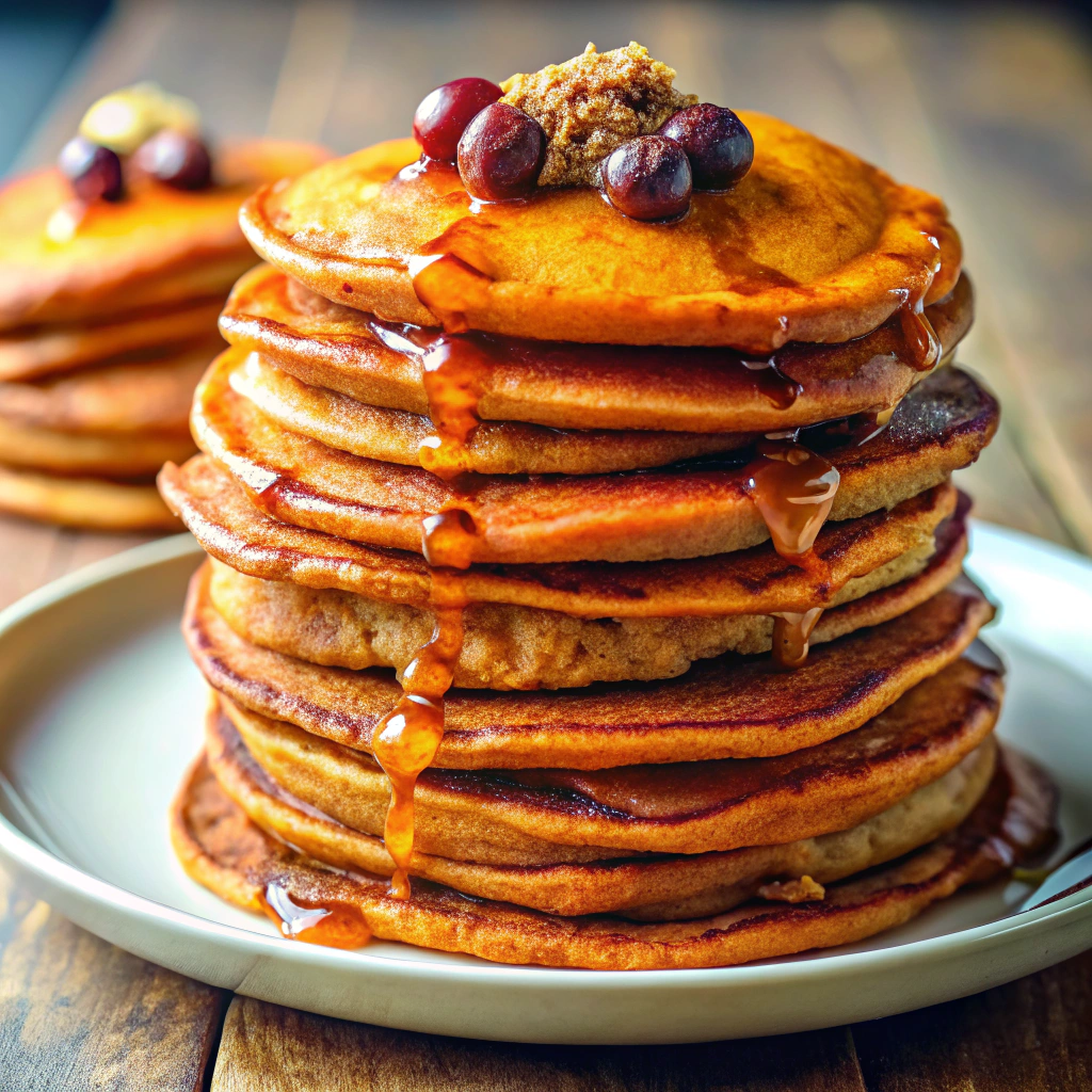 Vegan Sweet Potato Pancakes
