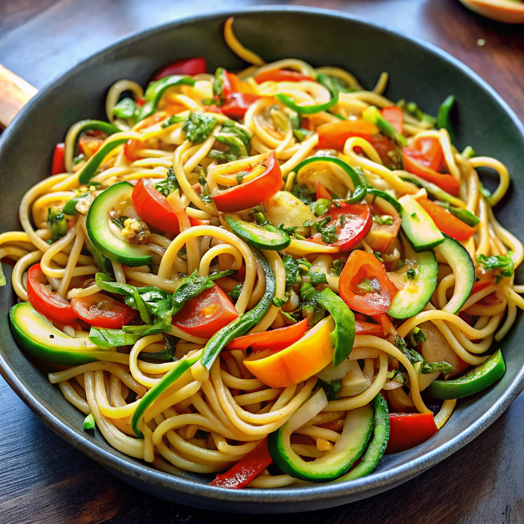 Zoodle Veggie Stir-Fry