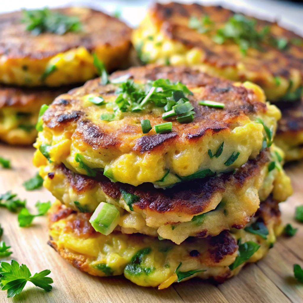 Zucchini & Corn Fritters