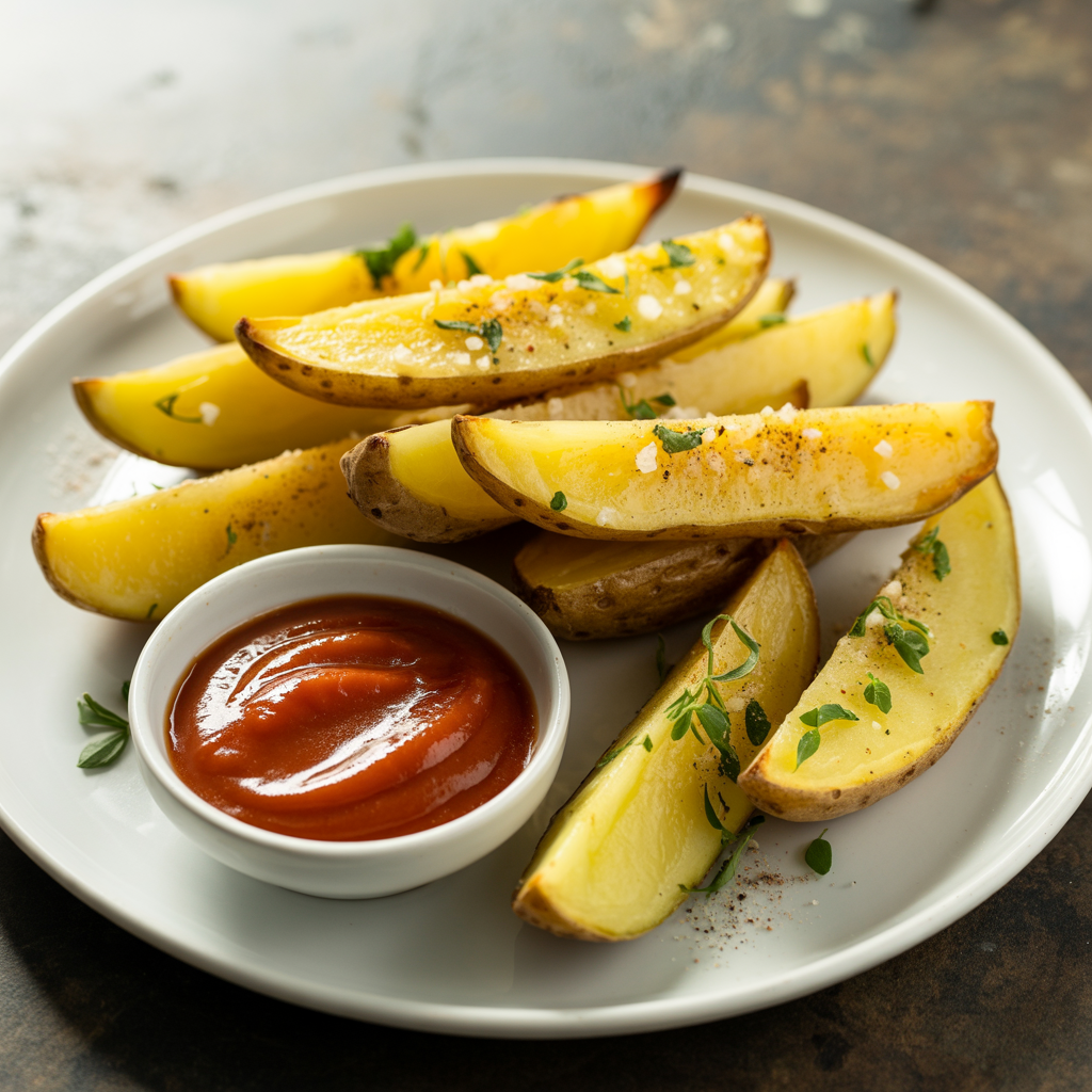 Crispy Baked Potato Wedges Recipe – Golden, Crunchy, and Perfect Every Time