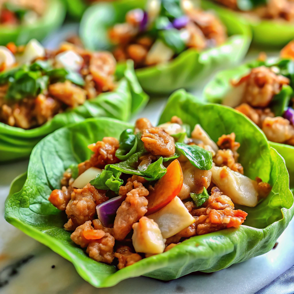 Chicken Lettuce Wraps