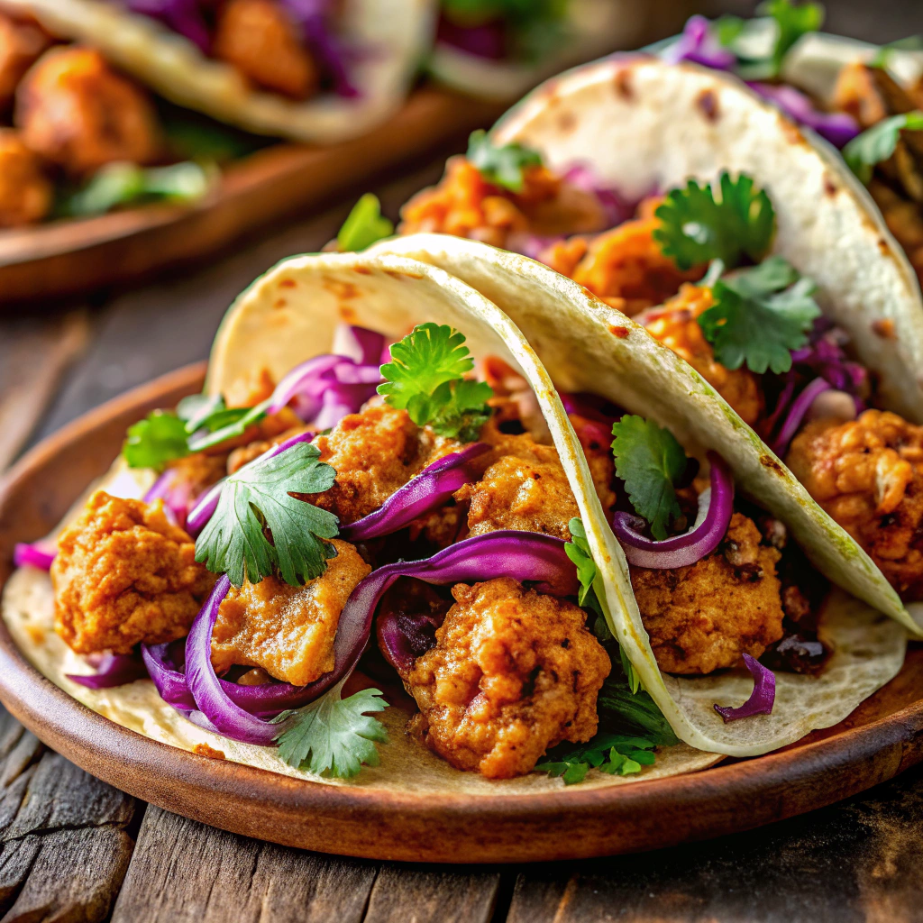 BBQ Cauliflower Tacos