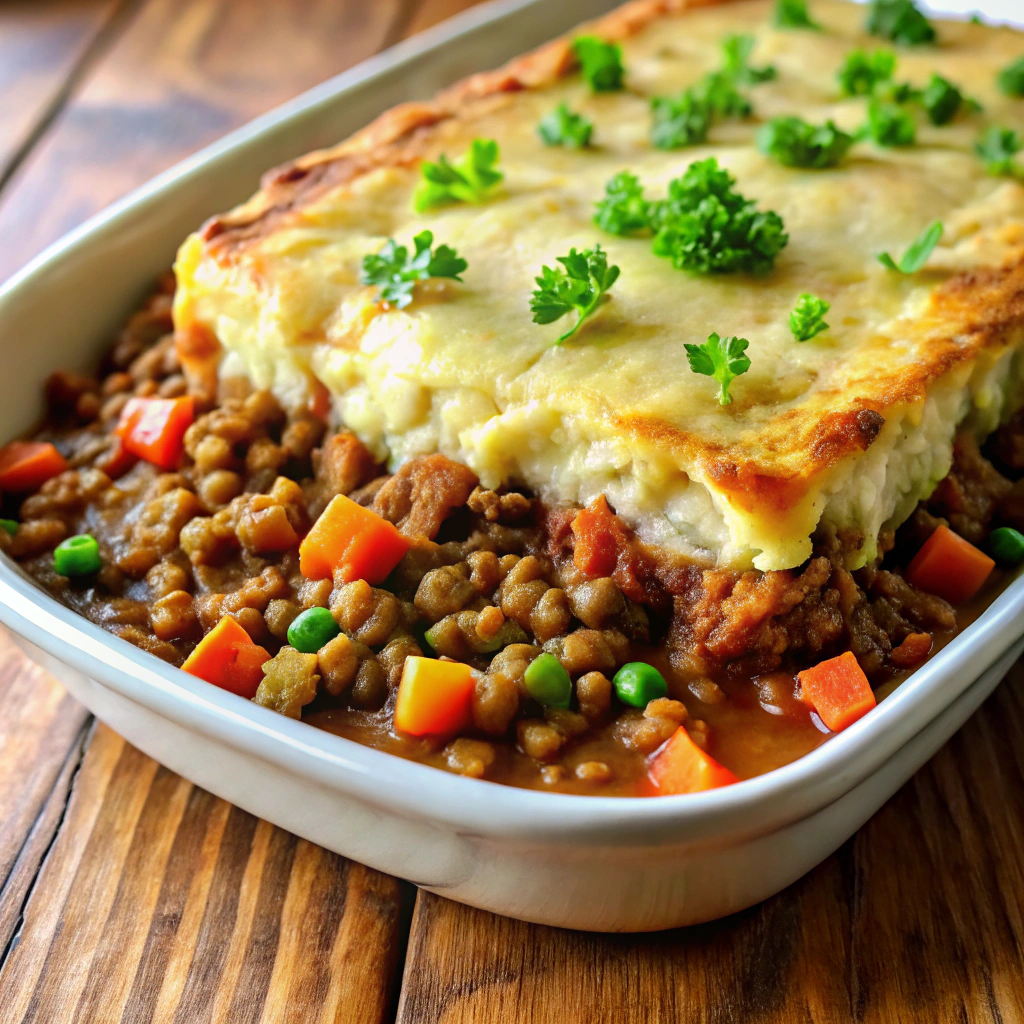 Lentil & Vegetable Shepherd’s Pie