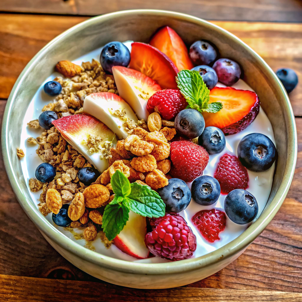High-Protein Greek Yogurt Breakfast Bowl