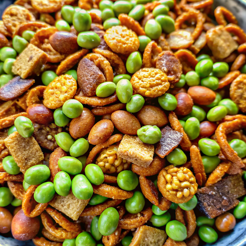 Edamame & Chickpea Protein Snack Mix