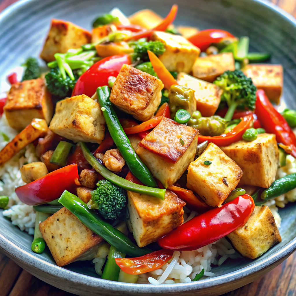High-Protein Tofu Stir-Fry