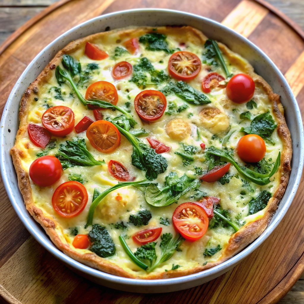 Egg White Veggie Frittata