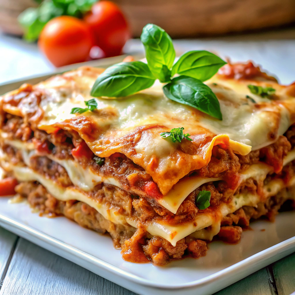 Low-Carb High-Protein Lasagna