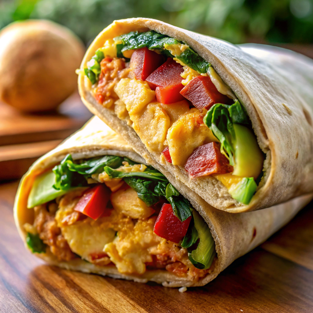 High-Protein Breakfast Burrito