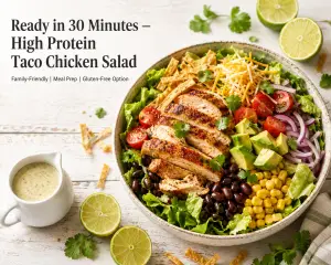 Healthy Chicken Salad Taco Recipe